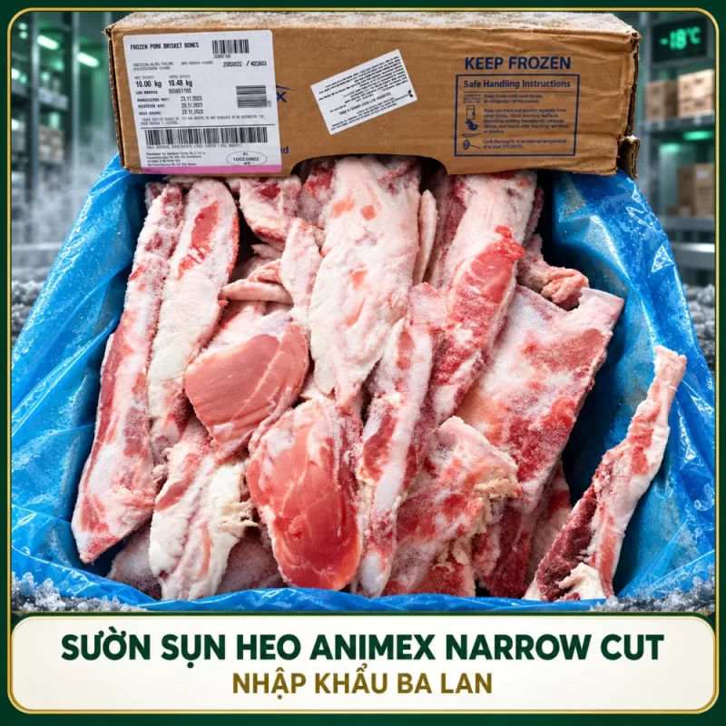 Sườn sụn heo Animex Narrow Cut