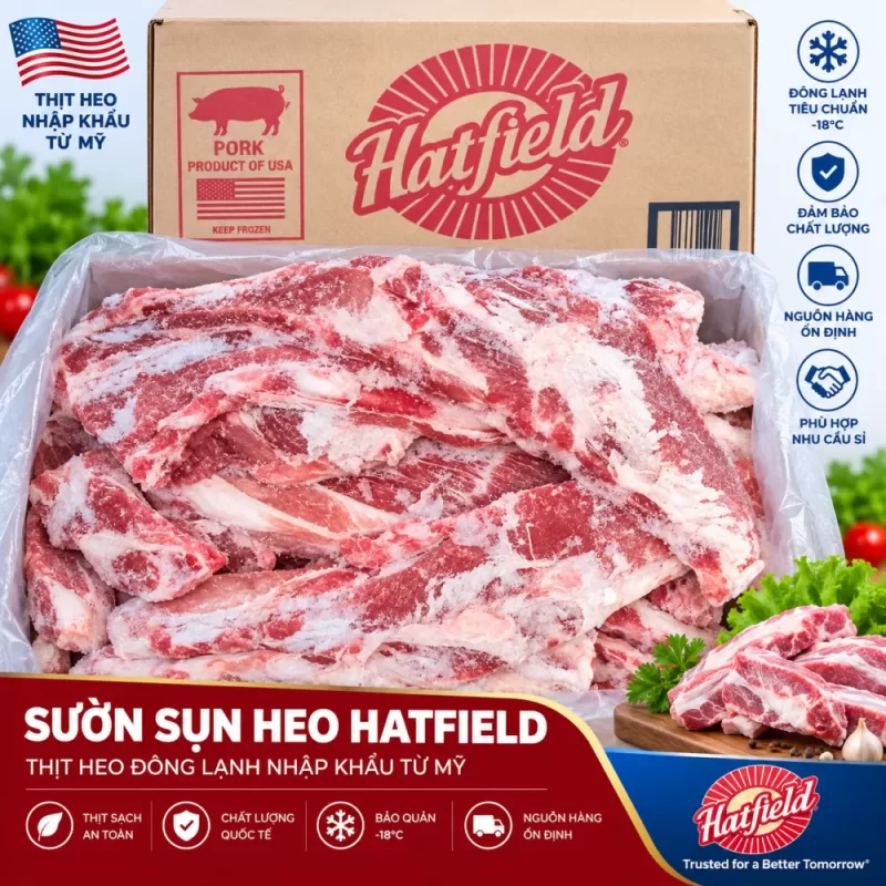 Sườn sụn heo Hatfiled