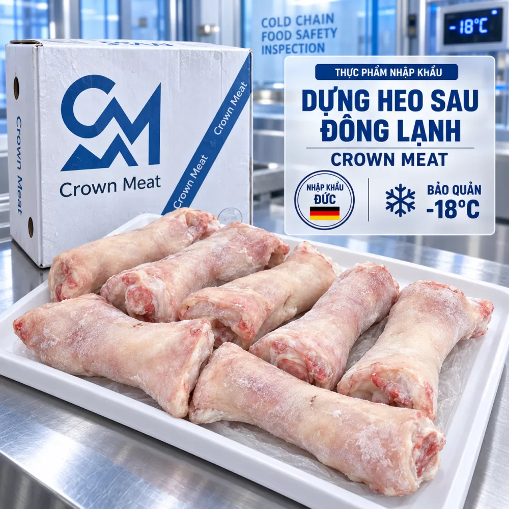 Dựng heo sau Crown Meat